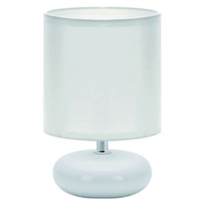 Moderní stolní keramická lampa PATI, 1xE14, 40W, bílá