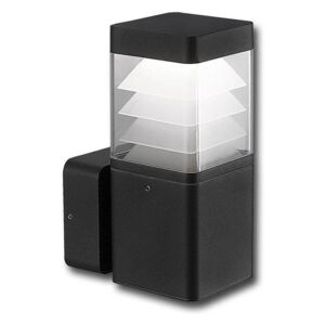 Venkovní LED nástěnné osvětlení PAGODA W, 9W, 3000K, IP65, černé Mcled PAGODA ML-513.048.19.0