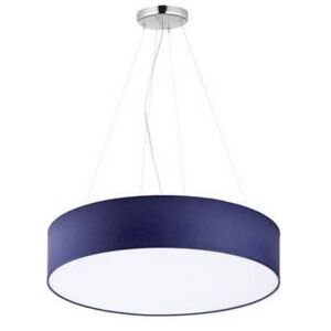 Závěsné moderní osvětlení RONDO, 4xE27, 60W, 60cm, kulaté, modré Tlg FERDINANDO