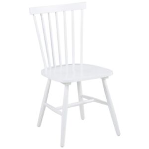 Jídelní židle Wood, bílá