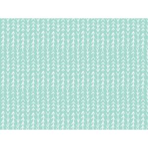 Tapeta na zeď - Šipky skandi styl Barva: tyrkysová-bílá, Materiál: Digitální eko vlies