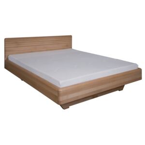 LK210-120 dřevěná postel masiv dub Drewmax (Kvalitní nábytek z dubového masivu)