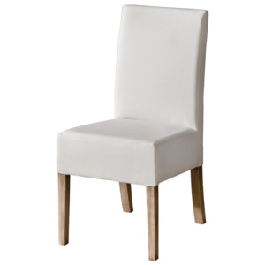 Casarredo Jídelní čalouněná židle CARMELO bílá
