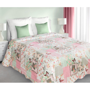 Přehoz na postel ALAIN 220x240 cm růžová Mybesthome