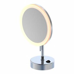 STEINBERG - LED kosmetické zrcátko se stojánkem, chrom (650 9300)