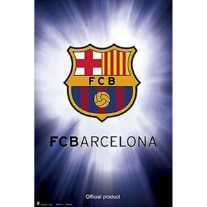 Plakát FC Barcelona: Znak (61 x 91,5 cm)