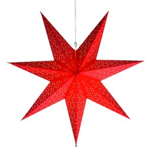 Červená světelná dekorace Best Season Dot, ⌀ 54 cm