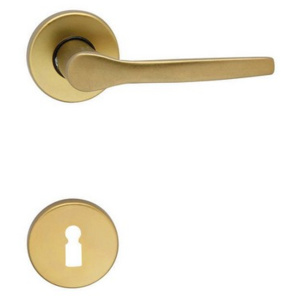Cobra Kování Monet-R (hliník) Provedení: BB - klika/klika s otvorem pro pokojový klíč, Povrch (elox): Bronzový (F4)