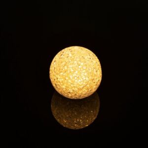 LED křišťálová sněhová koule - 6 cm