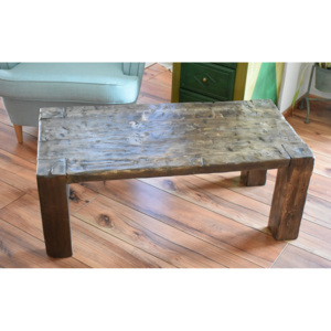 Stará Krása – Ruční výroba Venkovský konferenční stolek s výraznou patinou