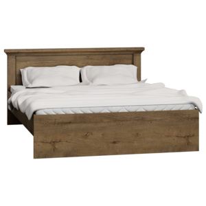 Manželská postel 160x200 cm s možností výběru dekoru s roštem typ A5 KN746