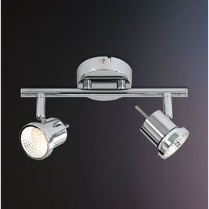 Spotové svítidlo HOORN 2x LED 5 W chrom - WOFI ACTION - WA-WO 750302010000