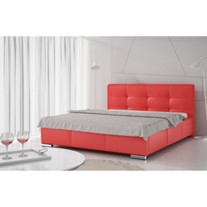 Čalouněná postel ZILA + matrace DE LUX, 200x200, madryt 160
