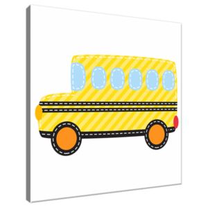 Obraz na plátně Školní autobus 30x30cm 2746A_1AI
