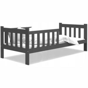 Dětská postel BOBO 80x180 cm šedá