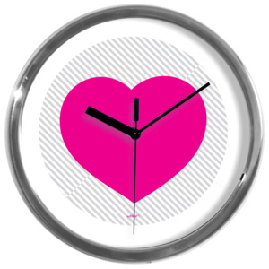 AtelierDSGN: Designové nástěnné hodiny: Srdce