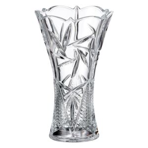 Crystalite Bohemia skleněná váza Nova Old Pinwheel X 25 cm