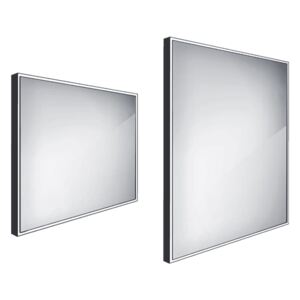 Nimco černé LED zrcadlo 800x700 (ZPC 13003-90)