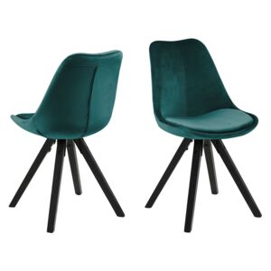 ACTONA Sada 2 ks − Židle Dima zelená