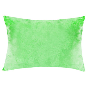 XPOSE ® Mikroplyšový povlak na polštář - letní zelená 40x60 cm