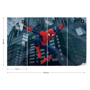 Fototapeta - Marvel Spiderman III. Vliesová tapeta - 416x254 cm