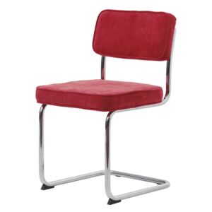 Designová konzolová židle Denise červená