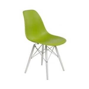 Židle DSW, světle zelená (Bílá) 24267 CULTY