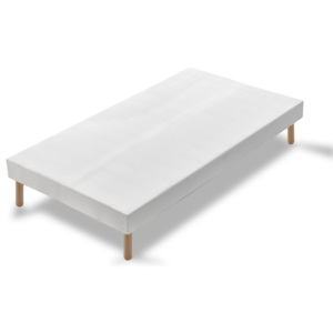 Jednolůžková postel Bobochic Paris Blanc, 90 x 200 cm