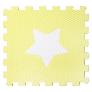 VYLEN Minideckfloor s hvězdičkou Barevná kombinace: Žlutý s bílou hvězdičkou