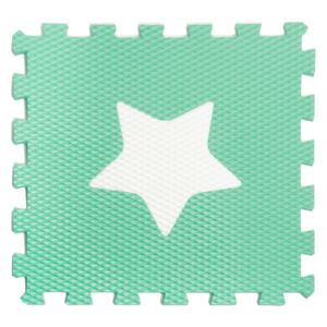 VYLEN Minideckfloor s hvězdičkou Barevná kombinace: Jarní zelený s bílou hvězdičkou
