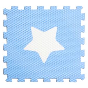 VYLEN Minideckfloor s hvězdičkou Barevná kombinace: Světe modrý s bílou hvězdičkou