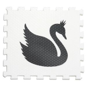 VYLEN Minideckfloor Labuť Barevná kombinace: Bílý s černou labutí