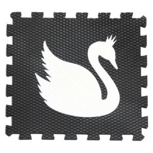 VYLEN Minideckfloor Labuť Barevná kombinace: Černý s bílou labutí