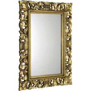 SAPHO - SCULE zrcadlo v rámu, 80x120cm, zlatá IN316