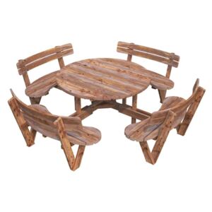 Herold Dřevěný zahradní párty stůl s lavicemi PALMAKO OLIVER