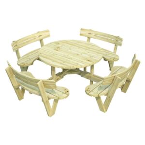 Herold Dřevěný zahradní párty stůl s lavicemi PALMAKO OLIVER