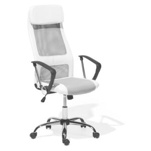 Kancelářská židle bílá nastavitelná výška PIONEER