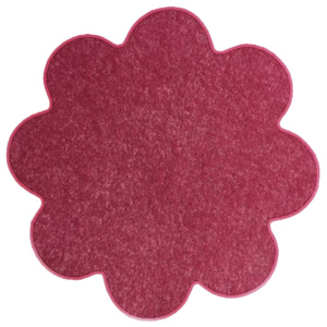 Vopi koberce Květinový koberec Eton růžový - Navrhněte si vlastní rozměr a tvar - klikněte zde
