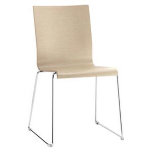 Itálie Moderní dřevěná židle Kuadra 1328 Barva: jasan natural