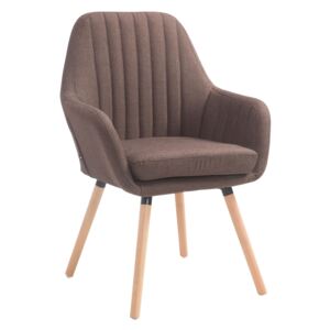 Jídelní židle s područkami Fiona textil, přírodní nohy (Jídelní židle s područkami Fiona textil, přírodní nohy, do 2 týdnů)