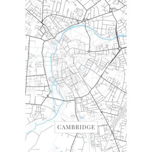 Mapa Cambridge white