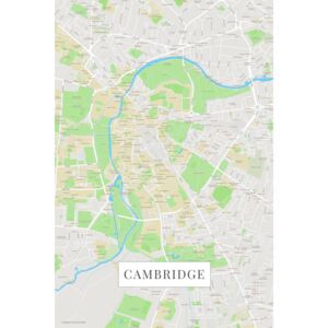 Mapa Cambridge color