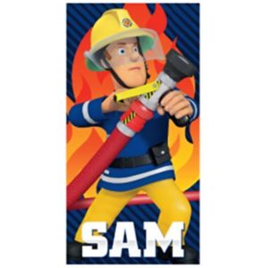 Plážová osuška Požárník Sam - Fireman Sam - 100% bavlna - 70 x 140 cm
