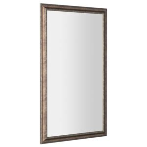 SAPHO - ROMINA zrcadlo v dřevěném rámu 580x980mm, bronzová patina NL398