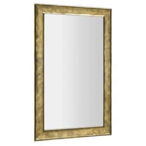 SAPHO - BERGARA zrcadlo v dřevěném rámu 642x1042mm, zlatá NL528