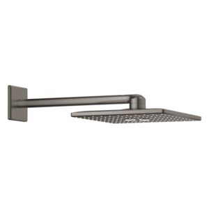 Grohe Rainshower SmartActive Cube - Hlavová sprcha 310, sprchové rameno 430 mm, 2 proudy, kartáčovaný Hard Graphite 26479AL0 - 5 let rozšířená záruka