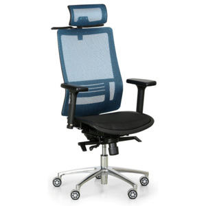 B2B Partner Kancelářská židle ATOL, modrá + Záruka 7 let