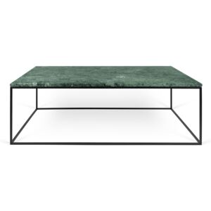 Tema Home Konferenční stolek GLEAM 40x75x120cm,zelenočerný