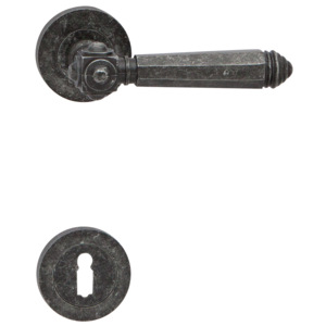 Cobra dveřní kování Atlantis-R rustikal Provedení: BB - klika/klika s otvorem pro pokojový klíč