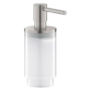 Grohe Selection - Dávkovač tekutého mýdla, sklo/supersteel 41028DC0 - 5 let rozšířená záruka
